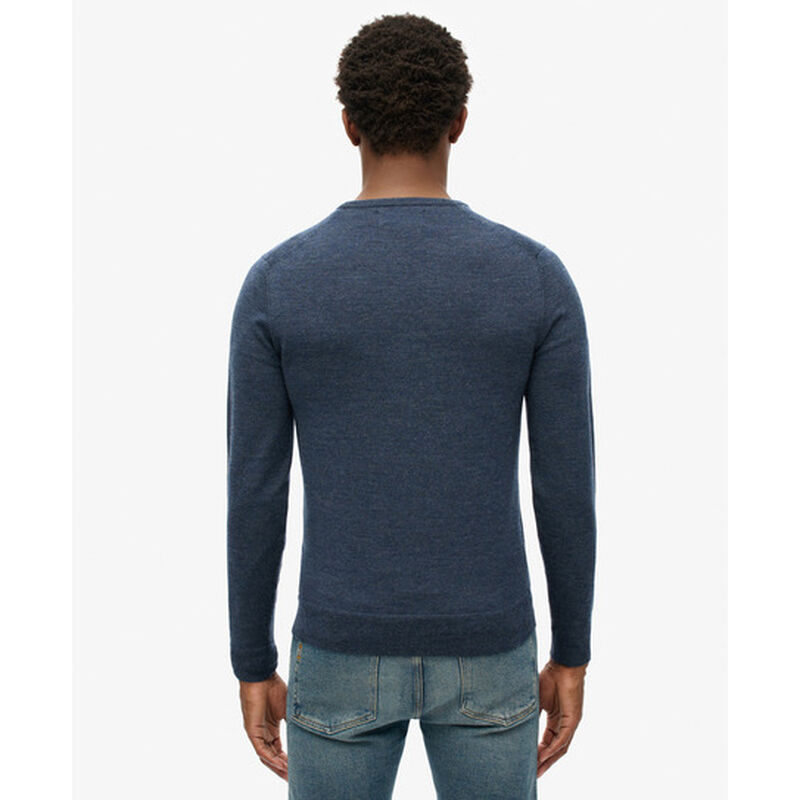 Superdry Merino Crew Jumper image number 1